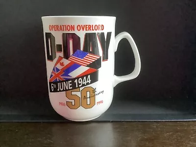 Buy D-Day Operation Overlord 50th Anniversary Mug - 1944-1994 - James Dean Pottery • 5£