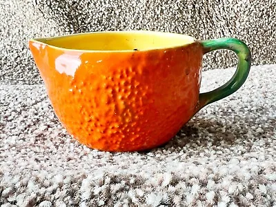Buy Vintage Carlton Ware Pottery Jug Orange Fruit Design • 22.99£