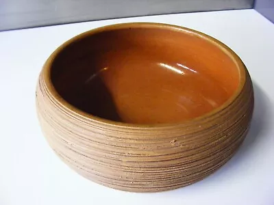 Buy Cornish Studio Art Pottery Stoneware Bowl. Mint Condition. • 9.99£