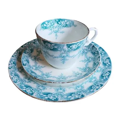 Buy Tuscan Works RH & SL Tea Cup Saucer Plate Bone China Longton England 1898 - 1902 • 94.77£