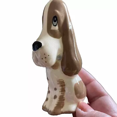 Buy Vintage 1960s Szeiler Sad Dog Hound Spaniel Porcelain Kitsch Figurine • 9£