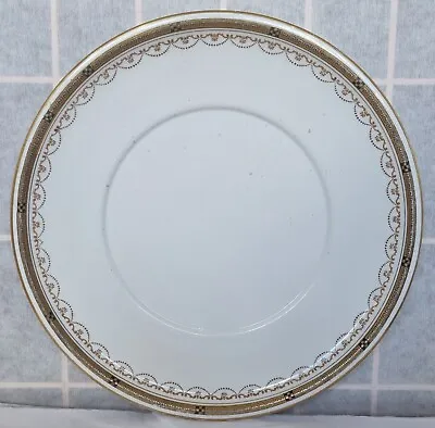 Buy Large Antique Serving Plate English China LOSOL WARE KEELING Burslem Gold 12  • 9.90£