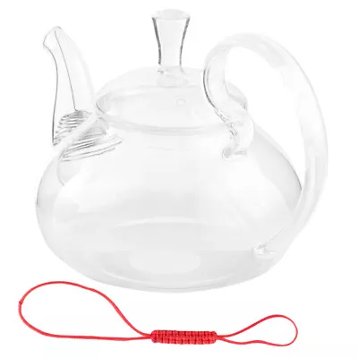 Buy Clear Glass Teapot 600ml Tea Kettle Vintage Chinese Kungfu Teaware • 16.99£