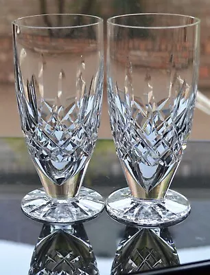 Buy Set Of Two (2) Waterford Lismore Ice Tea Glasses - Mint Condition • 143.11£