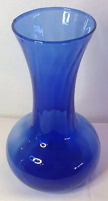 Buy Cobalt Blue Glass Vase In EXCELLENT Condition • 8.53£