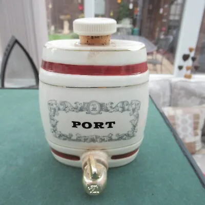 Buy Vintage Wade England - Royal Victoria Pottery Port Decanter With Tap • 1.50£