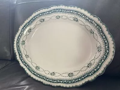 Buy Antique Upper Hanley Pottery Company Turkey Plate Serving Platter Plate - Fresco • 20£