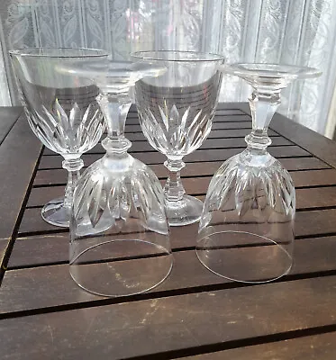 Buy Vintage Crystal Sherry Glasses, Set Of Four • 5£