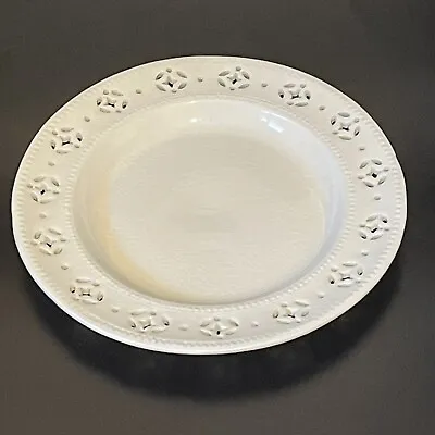 Buy Leeds Pottery Creamware Lattice Plate 6.5 Inch Classic  Styling  • 7.99£