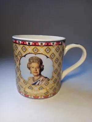 Buy James Sadler Queen Elizabeth Diamond Jubilee Fine Bone China Mug • 7.50£