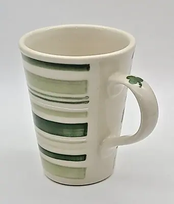 Buy Hartstone Pottery Mug Shamrocks & Stripes Irish 5” • 28.90£