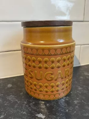 Buy Hornsea Pottery Saffron Sugar Canister • 2.99£