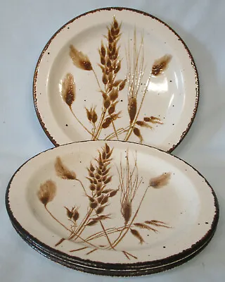 Buy Midwinter By Wedgwood Wild Oats Bread Or Dessert Plate Set Of 3 • 23.70£