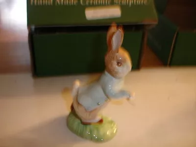 Buy Beswick Beatrix Potter Figure Gold Peter Rabbit   Bnib • 21.95£