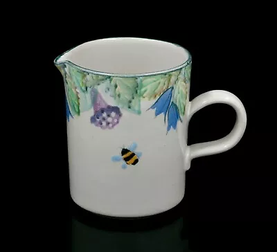 Buy The Tain Scottish Pottery Bee And Flowers Design Milk Or Cream Jug • 13£