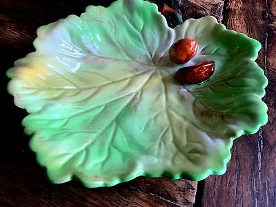 Buy Rare CARLTON WARE Art Deco Leaf Bowl With Nuts • 15£