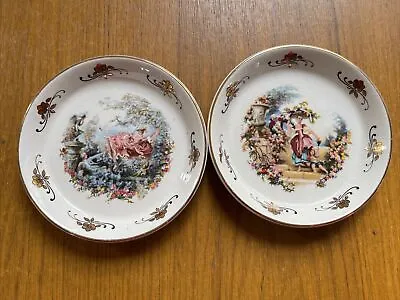 Buy Lord Nelson Pottery 2 Small Pin Dishes - Lady On Swing, Lady With Family • 7.99£