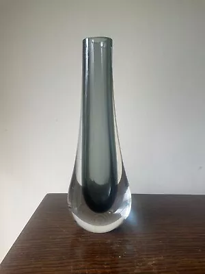 Buy Vintage Caithness Glass STROMA Teardrop Bud Vase. Encased Glass. • 8£