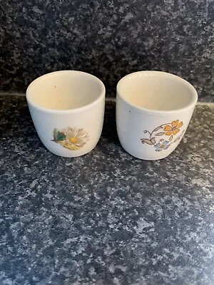 Buy New Devon Pottery Newton Abbot Egg Cups X 2 • 2.99£