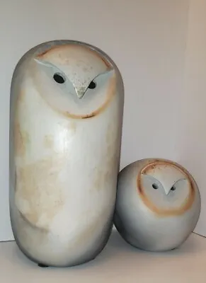 Buy Art Pottery OWLS SIGNED Chris Stiles “Stiles In Clay” BIRDS IN TREES COLLECTION  • 213.38£
