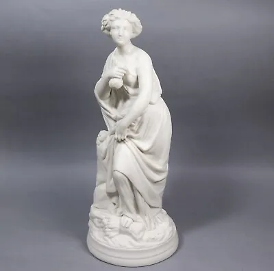 Buy An Antique Victorian 19th Century Parian Ware Figure Of A Classical Maiden • 145£