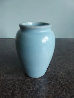 Buy Govancroft Stoneware Pottery - Vase / Jar - Pale Blue • 17.99£