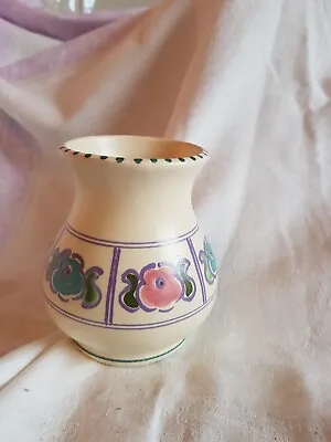 Buy Honiton Pottery Classic Vintage Manaton Pattern Small Vase • 11.99£