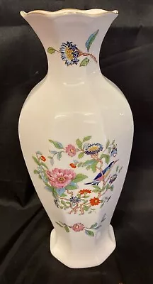 Buy Aynsley Pembroke - 22cm Elegant Vase Tall  - Fine Bone China -cheap! - Bargain • 3.50£