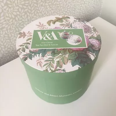 Buy V&A Victoria And Albert Museum Brompton Rose Fine China Tea For One Tea Set • 19.99£