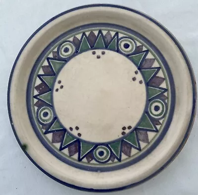 Buy 1920s Carter Stabler Adams Hand Painted Poole Pottery Plate • 20£