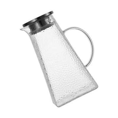 Buy  Glass Pitcher Clear Kettle Water Jug Carafe Coffee Containers Household • 24.45£