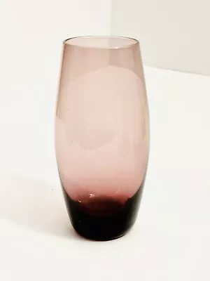 Buy MCM Purple Art Glass Hand Blown Glass Tulip Shape Shot Glass Amethyst • 7.57£