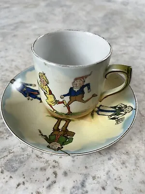 Buy Grimwades Brownies Coffee Cup And Saucer With Policeman, Scot, Irish Characters • 35£