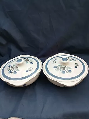 Buy  Pair Of Vintage Alfred Meakin Bone China Lidded Serving Dishes  • 22.99£
