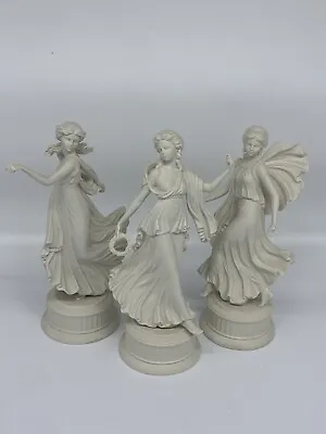 Buy Wedgwood DANCING HOURS FIGURINES Limited Edition (set Of 3) • 699£