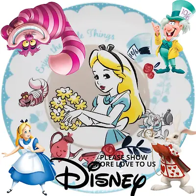 Buy Disneyland Alice In Wonderland 2024 Dinnerware Dinner Plate X 1 Piece Brand New • 13£