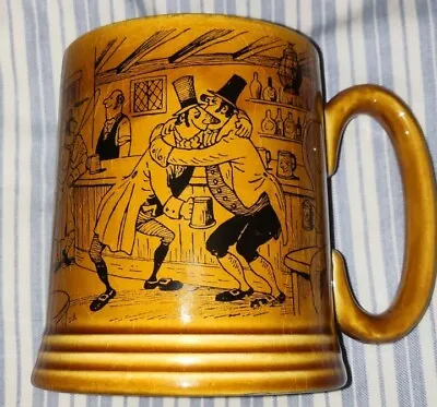Buy DRUNKEN TIME IN PUB Tankard With Poem On Back By Lord Nelson Pottery • 8£