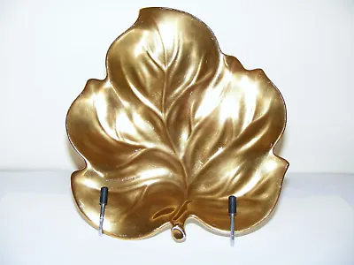 Buy Carlton  Ware     Gold  Lustre  Leaf  Shaped  Dish     Length  8.3/4    Inches • 5.99£
