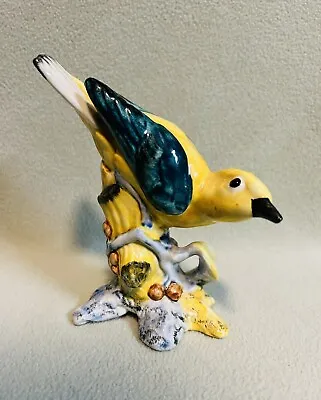 Buy Vintage Stangl Pottery Yellow Kentucky Warbler #3447 Bird Figurine Perfect Cond. • 13.25£