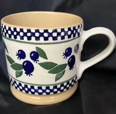 Buy Vtg Nicholas Mosse Pottery Irish Handcrafted Blueberries Small 2.75”H Mug EUC • 33.26£