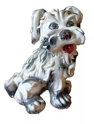 Buy Beautiful Vintage Spaghetti Dog Pottery Planter Figurine Hand Painted Italy  • 36.23£