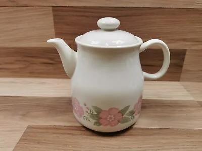 Buy Vintage English Ironstone Tableware(EIT)  Pink Floral Teapot • 12.99£