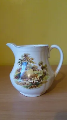 Buy Antique Alfred Meakin Art Pottery Hay Ride Milk Jug Marked • 10£
