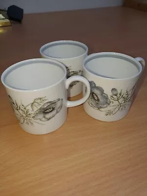 Buy Susie Cooper Wedgwood Glen Mist Fine China Six Coffee Cups & Saucers • 30£