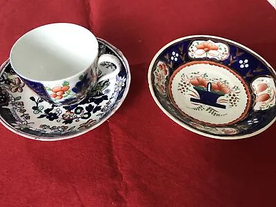 Buy Gaudy Ware, Swansea, Welsh Dresser,  Staffordshire, PorcelainTwo Saucers One Cup • 27£