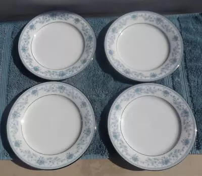 Buy Noritake Blue Hill Plates  8.25 Inch Set Of 4   £16.99(Free Post UK) • 16.99£