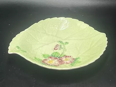 Buy Vintage Carltonware Salad Ware Dish - Leaf With Floral Embossed Pattern • 5£
