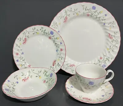 Buy Vintage Johnson Brothers SUMMER CHINTZ 5 Piece Place Setting New With Tags • 61.56£