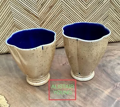 Buy 2 Alistair Young Studio Pottery Salt Glaze Cups • 24.99£