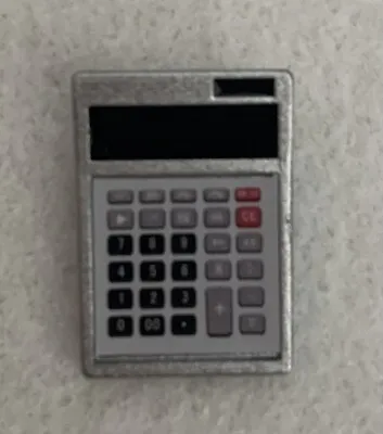 Buy Dolls House Miniature Silver Metal Calculator -  Non Working Model SK003 • 3.99£